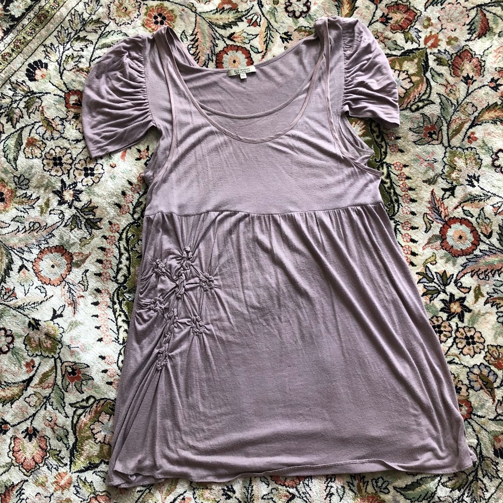 Flowy purple top from Anthropologie